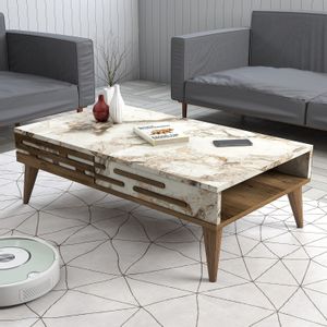 Valensiya - Walnut, White, Marble Walnut
White
Marble Coffee Table