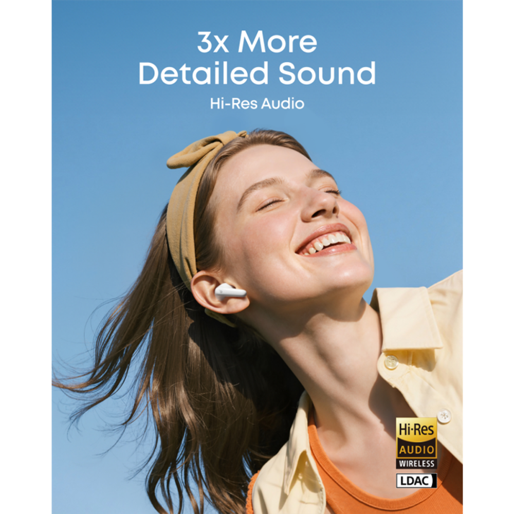 Anker Soundcore R60i NC bežične slušalice, bijele slika 6