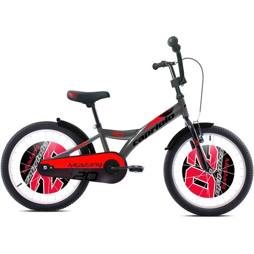 Capriolo bicikl BMX 20'HT MUSTANG gray-red -m slika 1