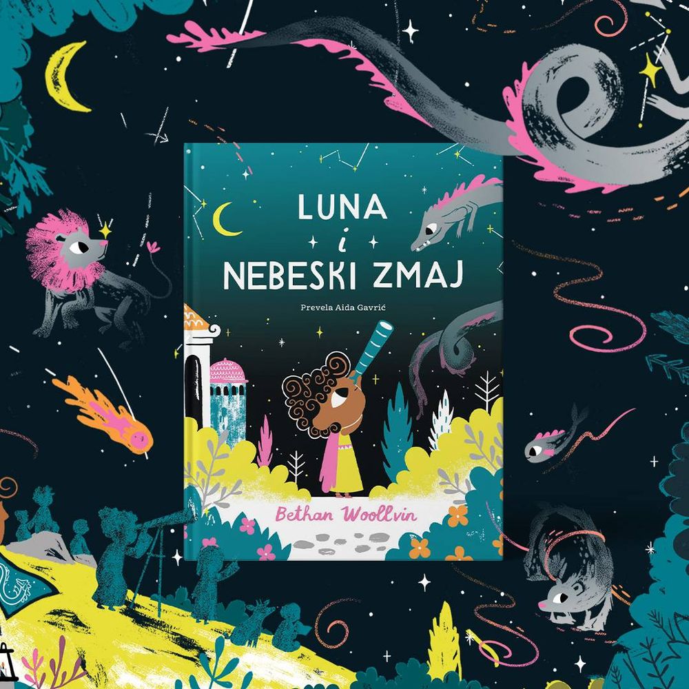 Luna i Nebeski Zmaj, Bethan Woollvin slika 1