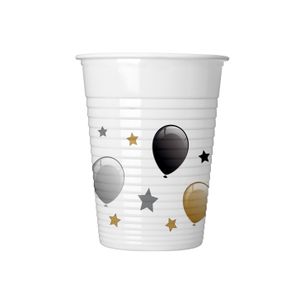 88862 Plastične čaše Baloni 200ml, 8kom