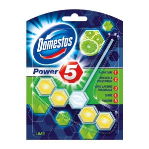 Domestos wc osvježivač power 5 lemon 55g