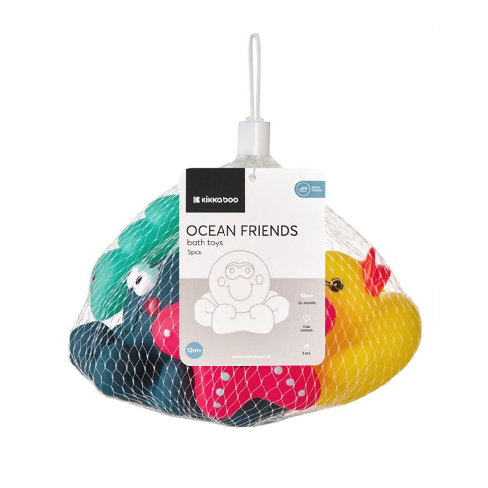 Kikka Boo Igračke za kupanje Ocean Friends, 5kom slika 7
