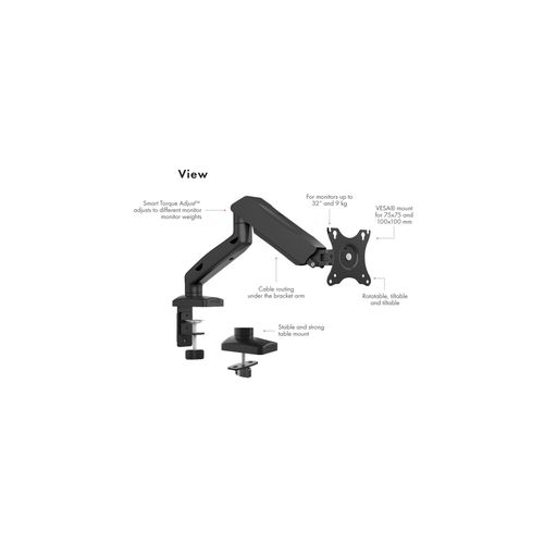 Icybox IB-MS203-T table mount for monitor up to 9kg slika 4