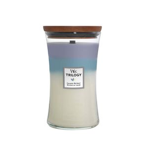 WOODWICK CLASSIC LARGE, svijeća mirisna Trilogy Calming Retreat 