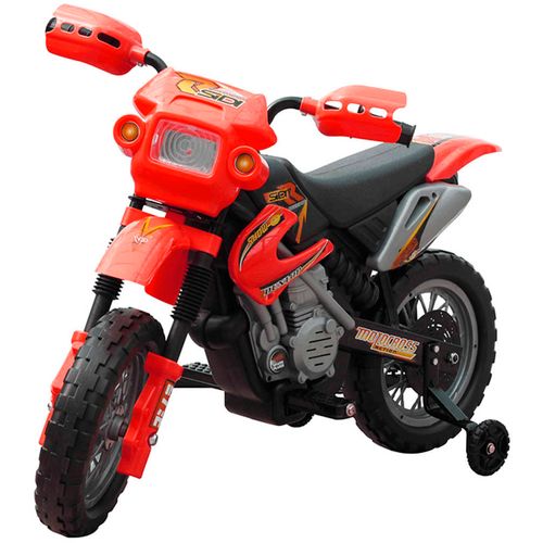Dječji električni crveni motocikl slika 30
