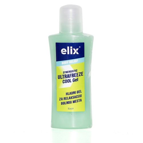 ELIX BODY RELIEF ULTRAFREEZE GEL hladni gel za relaksaciju bolnog mesta 70ml slika 1