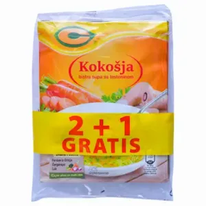 C Kokošja Supa bistra 3x58g 