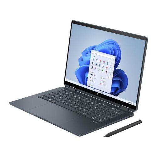 HP consumer A03GNEA HP Spectre x360 Convertible 14-eu0003nn,Intel Core Ultra 5 125H,16GB RAM(onboard),1TB PCIe NVMe TLC M.2 SSD,14" UWVA 2.8K 2880x1800 OLED multitouch,Intel Arc Graphics,Backlit,2 Thunderbolt 4,1 USB-A 3.2,BT 5.3,FP,Win11Home,US,Slate blue,3yw slika 3