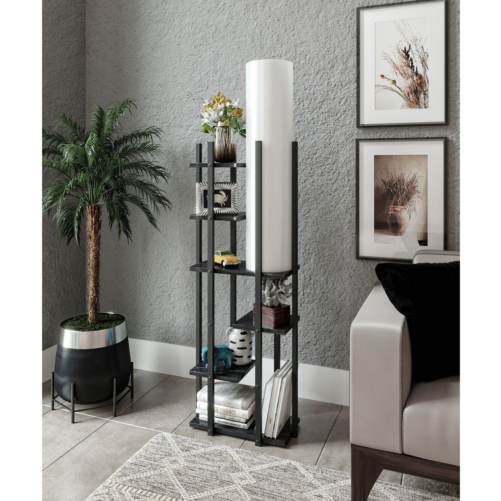 Vogue - OSM Crno-Bijela Podna Lampa slika 1