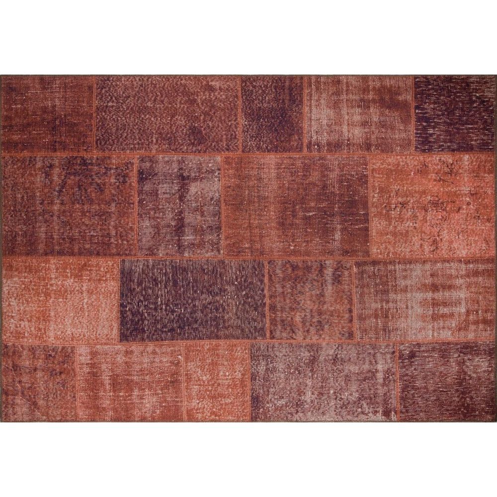 Šareni Čenil Tepih Jazz Chenille - Narančasta AL 62 (140 x 190 cm) slika 2