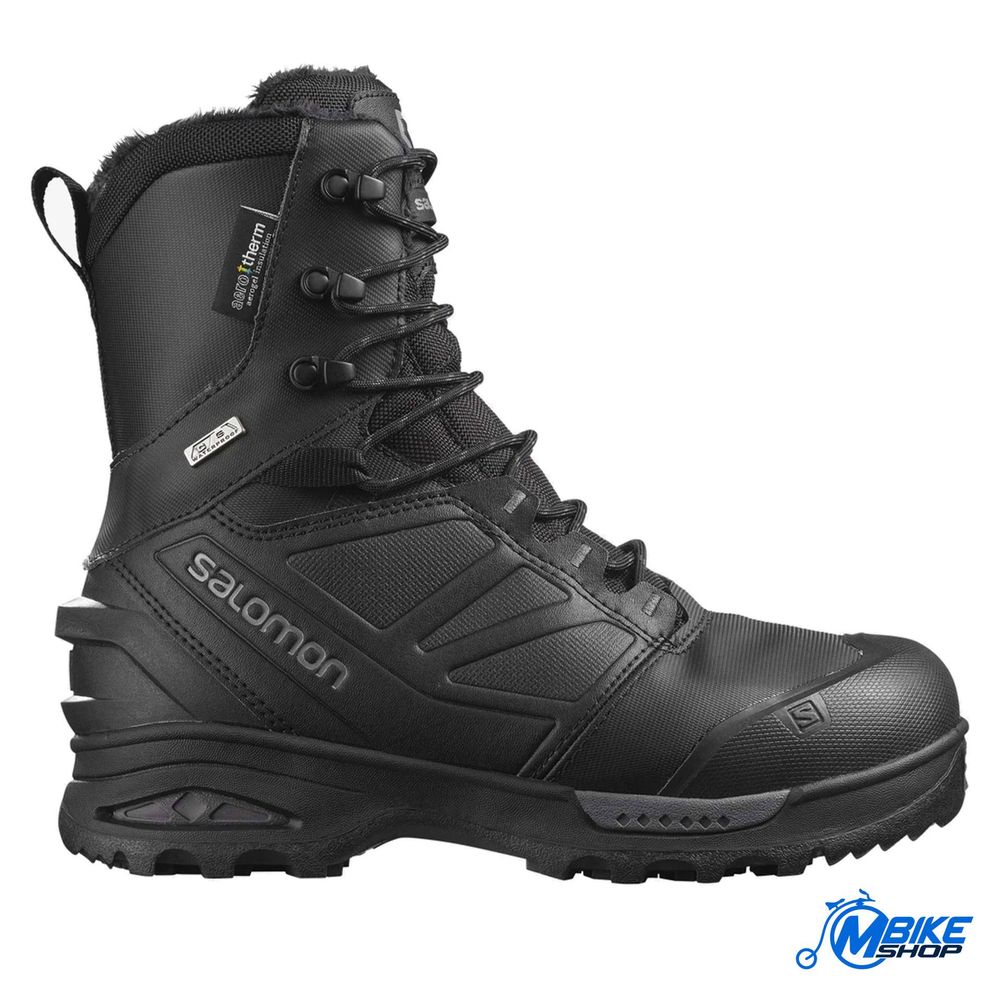 Salomon Muške gležnjerice Toundra Pro ClimaSalomon™ Waterproof, Black/Black/Magnet slika 1