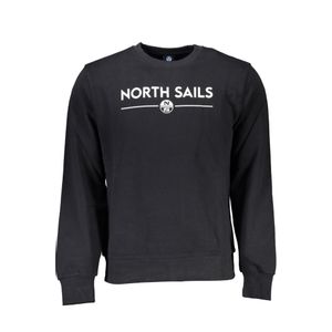 NORTH SAILS MEN'S BLACK ZIP-OUT SWEATSHIRT