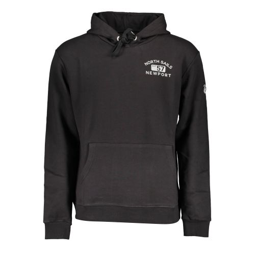 NORTH SAILS SWEATSHIRT WITHOUT ZIP MAN BLACK slika 1