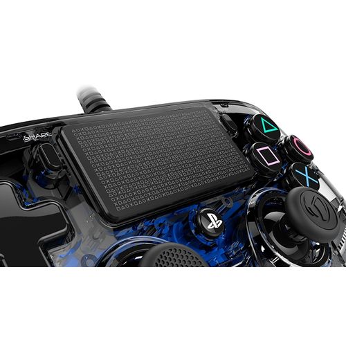 NACON kontroler za PS4, žičani, osvjetljeni, kompaktni, plavi slika 6