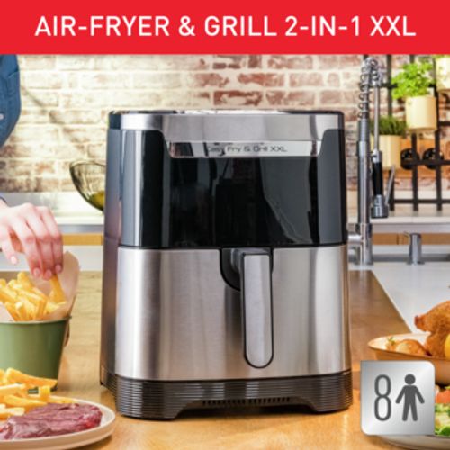 Tefal EY801D15 Friteza na vruć vazduh sa funkcijom grila XXL Inox slika 5