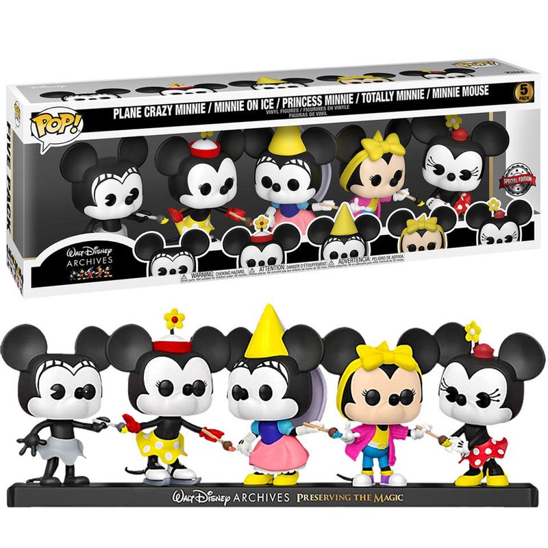 FUNKO Ekskluzivni POP Paket 5 Disney Minnie Mouse image