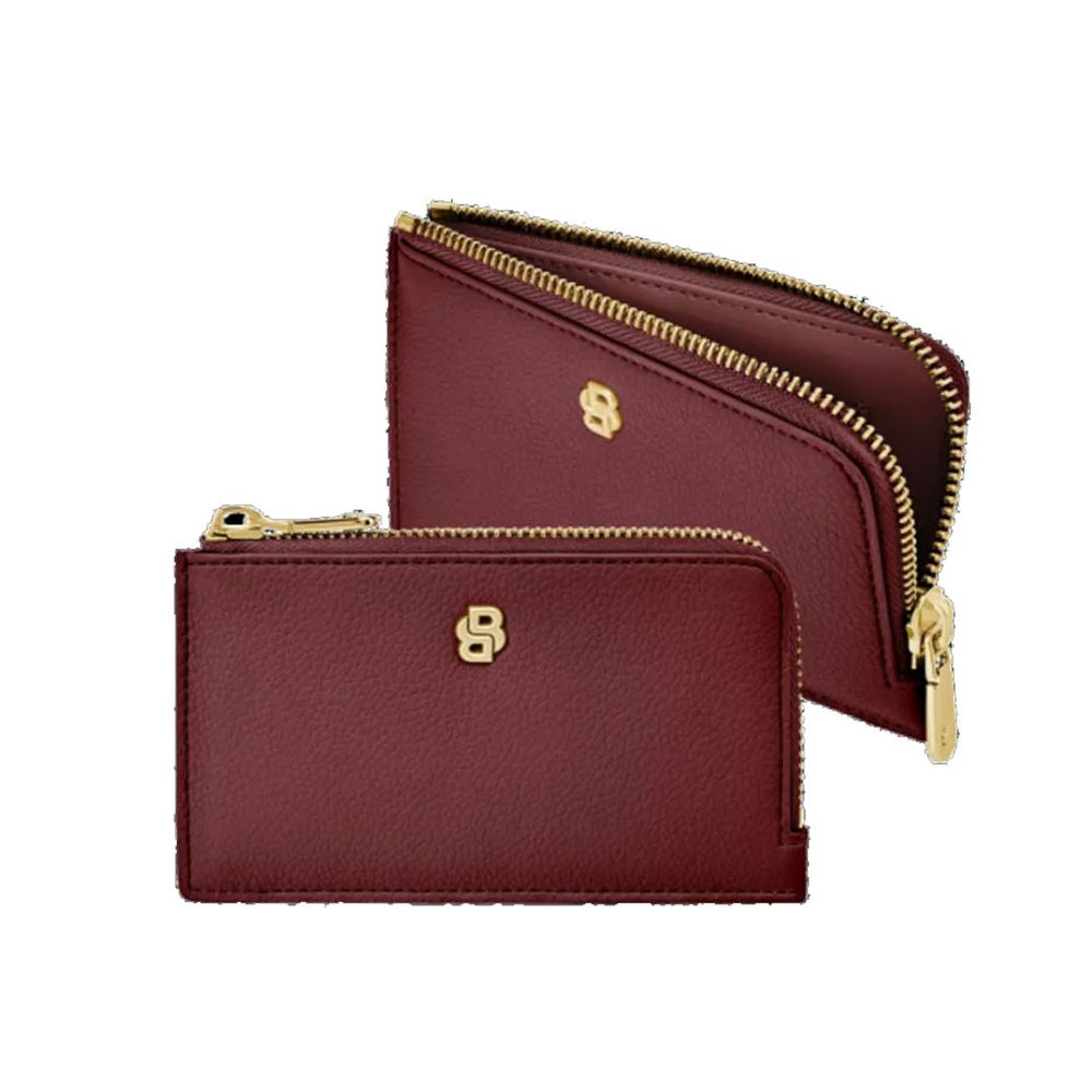 Hugo Boss Držač kartica Signature Lady HEC616R bordo slika 4