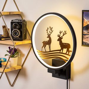 Zidna Lampa XMAS22 Black Copper