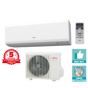 Fujitsu Standard Eco Inverter klima uređaj 3,4 kW ASYG12KPCE/AOYG12KPCA