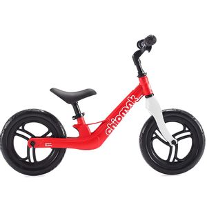 Dječji bicikl bez pedala ChipMunk magnezij crveni CM-B002