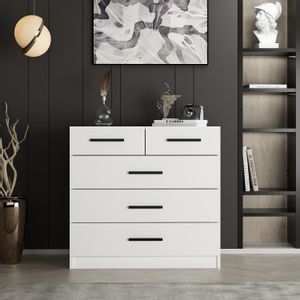 Kale - 7902 White Dresser