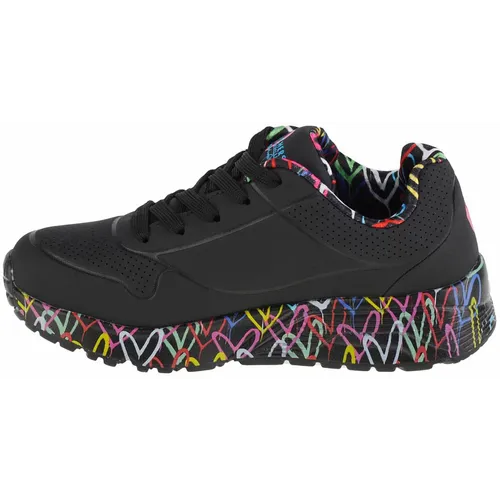 Skechers dječje tenisice uno lite 314976l-bkmt slika 6