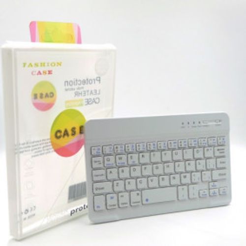 Tastatura Bluetooth 7 inch bela slika 1
