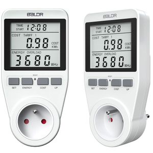 Baldr BD-990 jednofazni vatmetar bijele boje