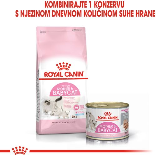 ROYAL CANIN FHN Baby Cat, konzerva za mačiće do 4 mjeseca, potpuna i uravnotežena hrana za mačke, mousse, 12x195 g slika 3