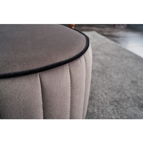 Atelier Del Sofa Tabure, Sivo, Rose Puf - Grey slika 2