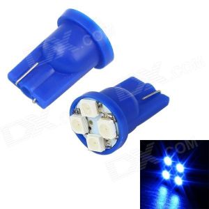 Sijalice Autosystem LED 12V T10 5SMD Plava (Par)