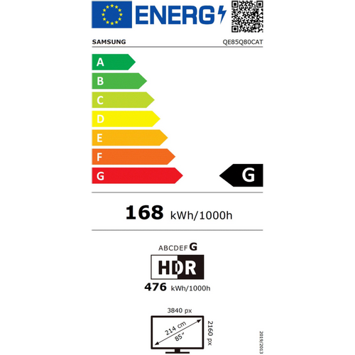 Samsung televizor QE85Q80CATXXH slika 2