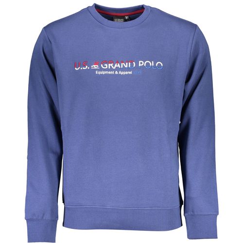 US GRAND POLO MEN'S BLUE SWEATSHIRT WITHOUT ZIP slika 1