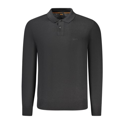 HUGO BOSS MEN'S BLACK SWEATER slika 1