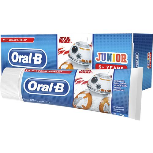 Oral-B zubna pasta Junior Star Wars 6+g.75ml slika 1