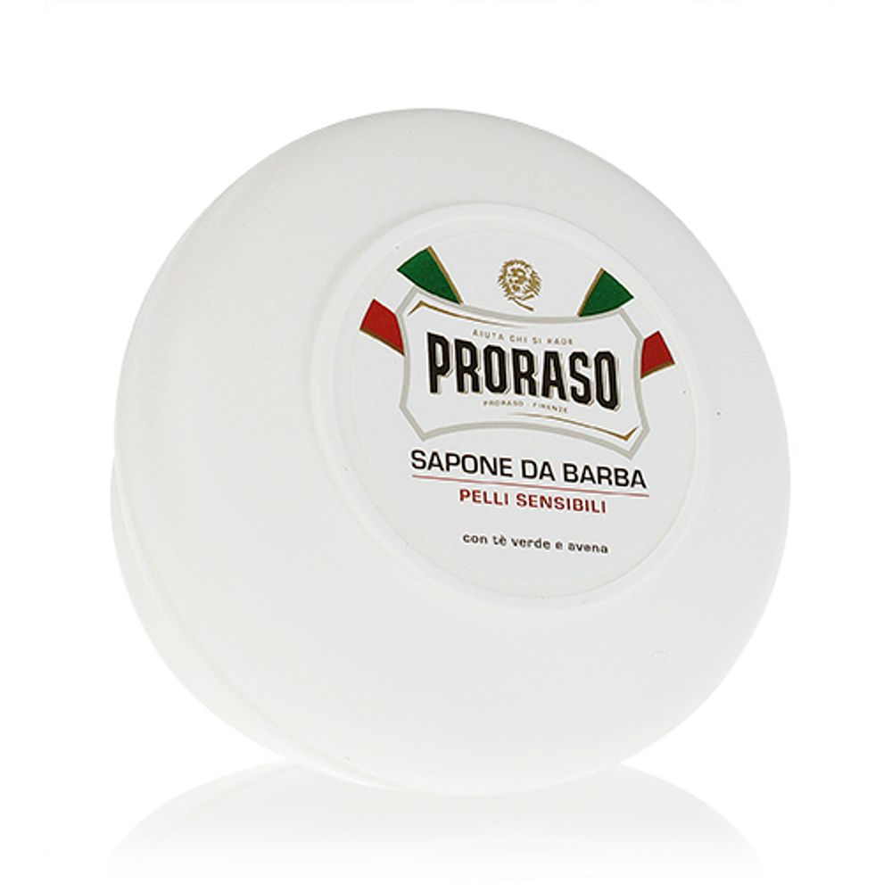 PRORASO White shaving soap for sensitive skin for men 150 ml slika 1