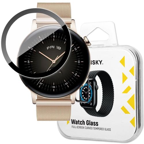 Wozinsky Watch Glass Hybrid Glass za Huawei Watch GT 3 42 mm crno slika 1