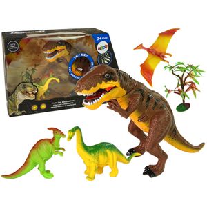 Set dinosaura T-Rex s drugim dinosaurima