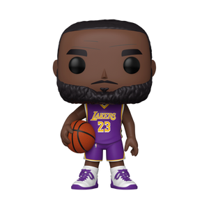 Funko Pop NBA: Lakers - 25 cm Lebron James (Ljubičasti Dres)