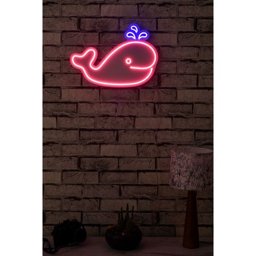 Wallity Ukrasna plastična LED rasvjeta, Baby Whale slika 2