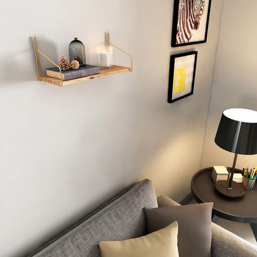 Dekoratif Duvar Rafı Gold
Brown Wall Shelf slika 6