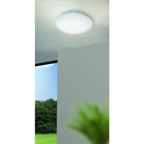 Eglo Sileras-a plafonjera led, 36w, prečnik 600, sa daljinskim dimabilna, bela/kristal   slika 2