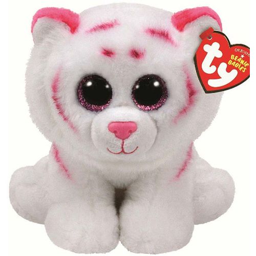 MR42186 Ty Kid Igracka Beanie Babies Tabor - Pink-White Tiger Mr42186 slika 1