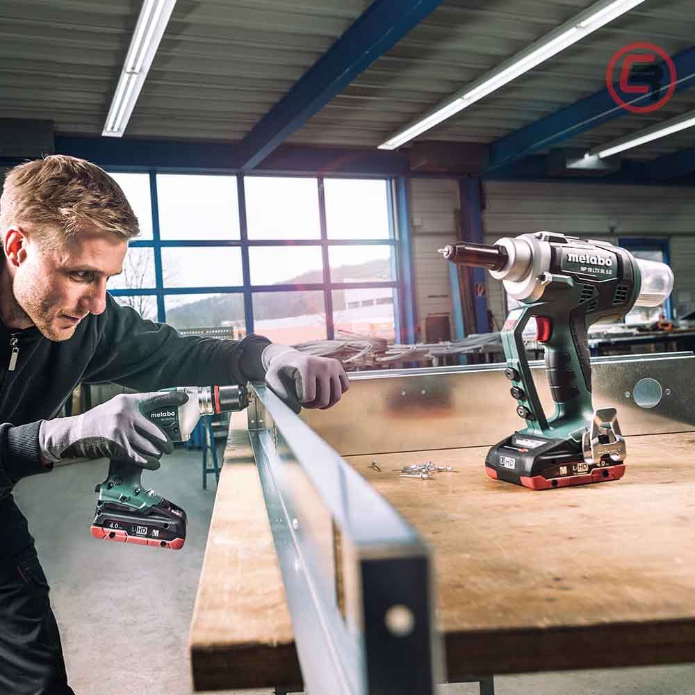 Metabo Kliješta Aku Za Blok Zakovice NP 18 LTX BL 5.0 (bez baterije i punjača)+ metaBOX – 619002840 slika 4