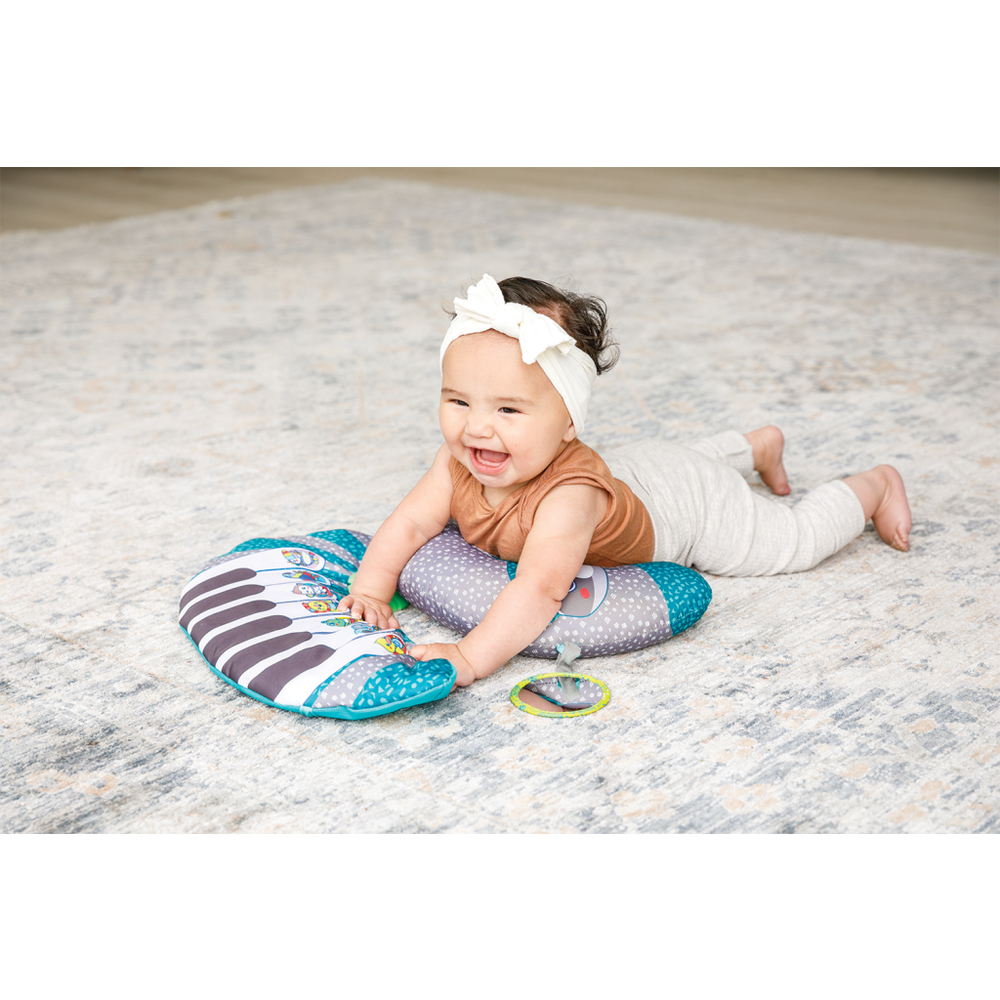 Infantino 313021 Muzički jastuk Grow With Me 3U1 Tummy Time Piano slika 3