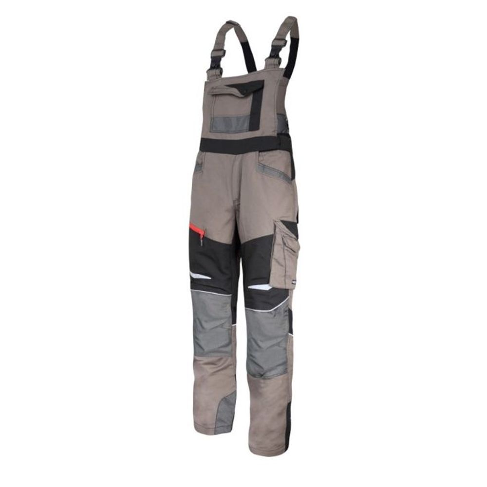 HLAČE S NARAM. KAKI-CRNE RASTEZLJIVE M L4060902 slika 1