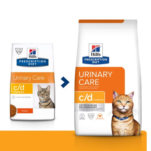 Hill's Prescription Diet c/d Multicare Urinary Care Hrana za Mačke s Piletinom, 3 kg slika 2