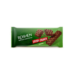 Roshen sandwich crunch vafli kakao 142g