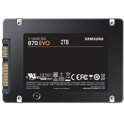 Samsung MZ-77E2T0B/EU 2.5" 2TB SSD, 870 EVO SATA III, Read up to 560 MB/s, Write up to 530 MB/s slika 4